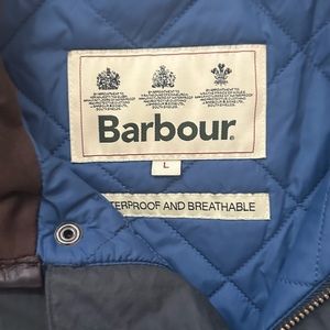 Barbour Hapsford Jacket Coat Waterproof Breathable Men's size large